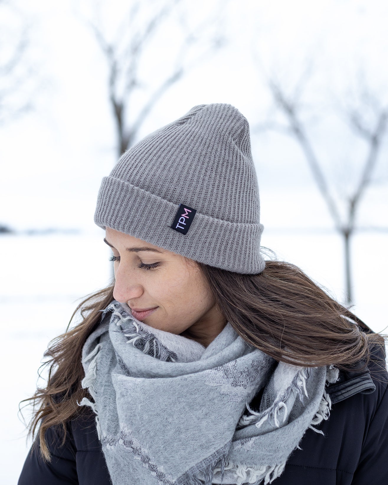 Grey TPM Winter Hat