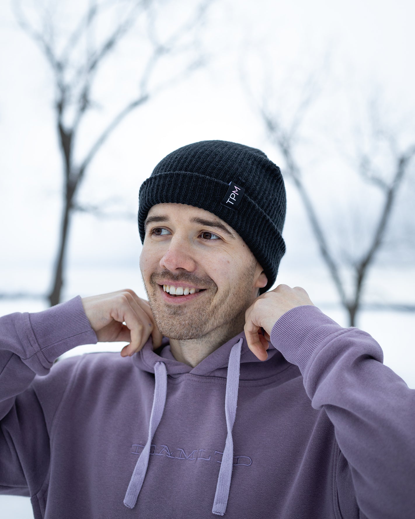 Black TPM Winter Hat